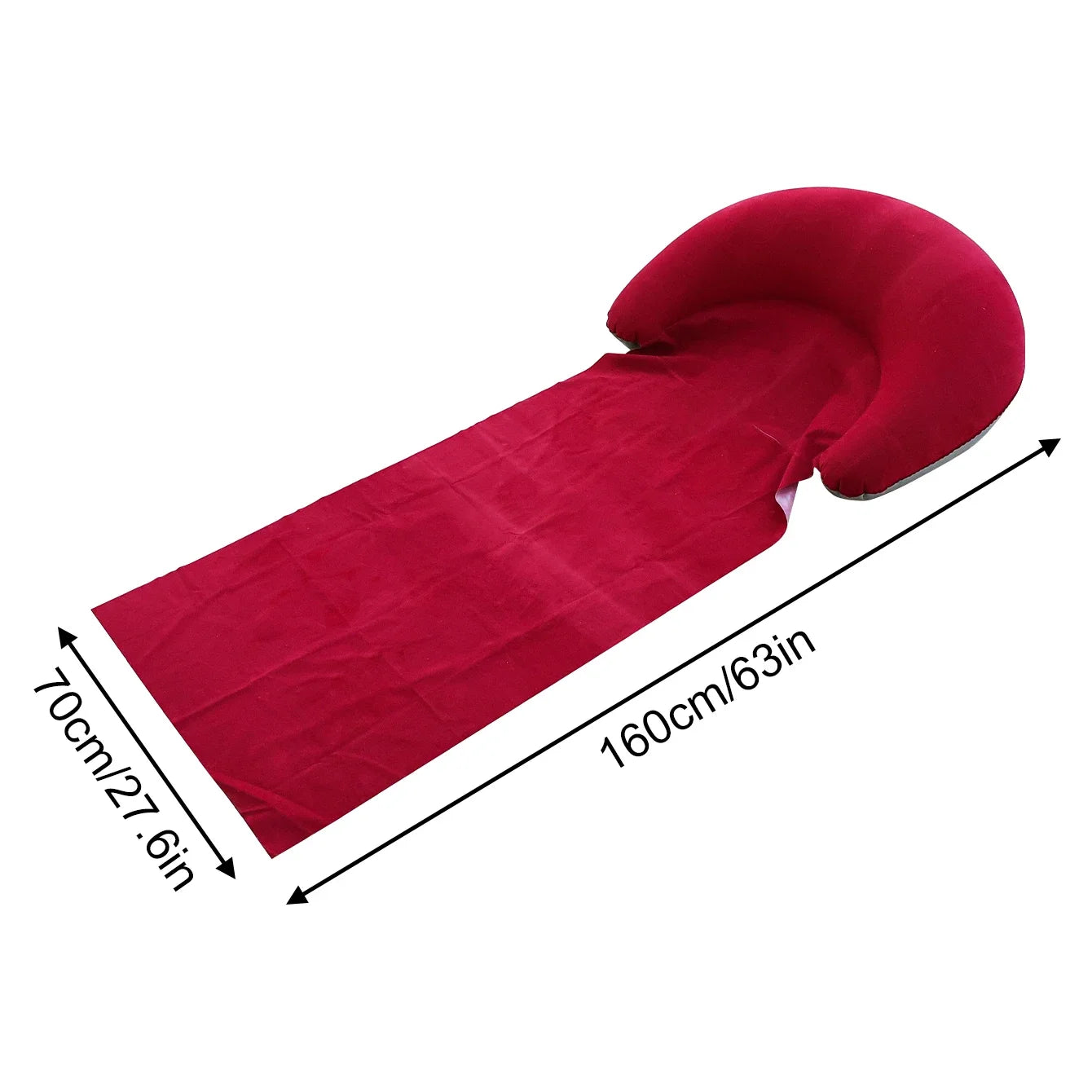 Outdoor Camping Foldable Inflatable Beach Mat Compact Convenient and Simple Camping Outdoor Mat Suitable For Beach Parties