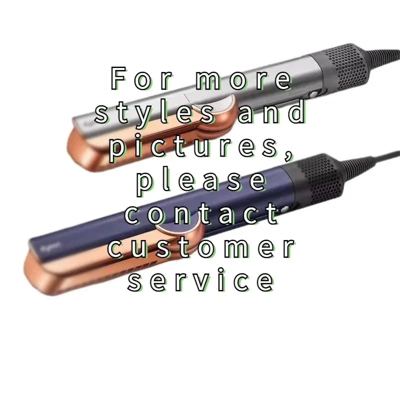 New Dry and Wet Flat Comb Portable Curling Iron Hair Salon Negative Ion Curling Iron Hair Dryer Straight Clip  Cepillo Rizos 다이슨