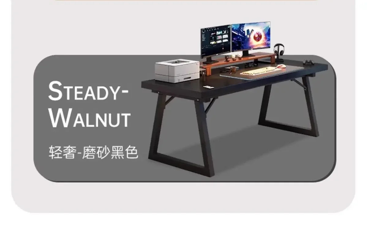 Home Computer Desk Desktop Desk Student Home E-sports Table Bedroom Simple Bookshelf Table Long Desk Workbench