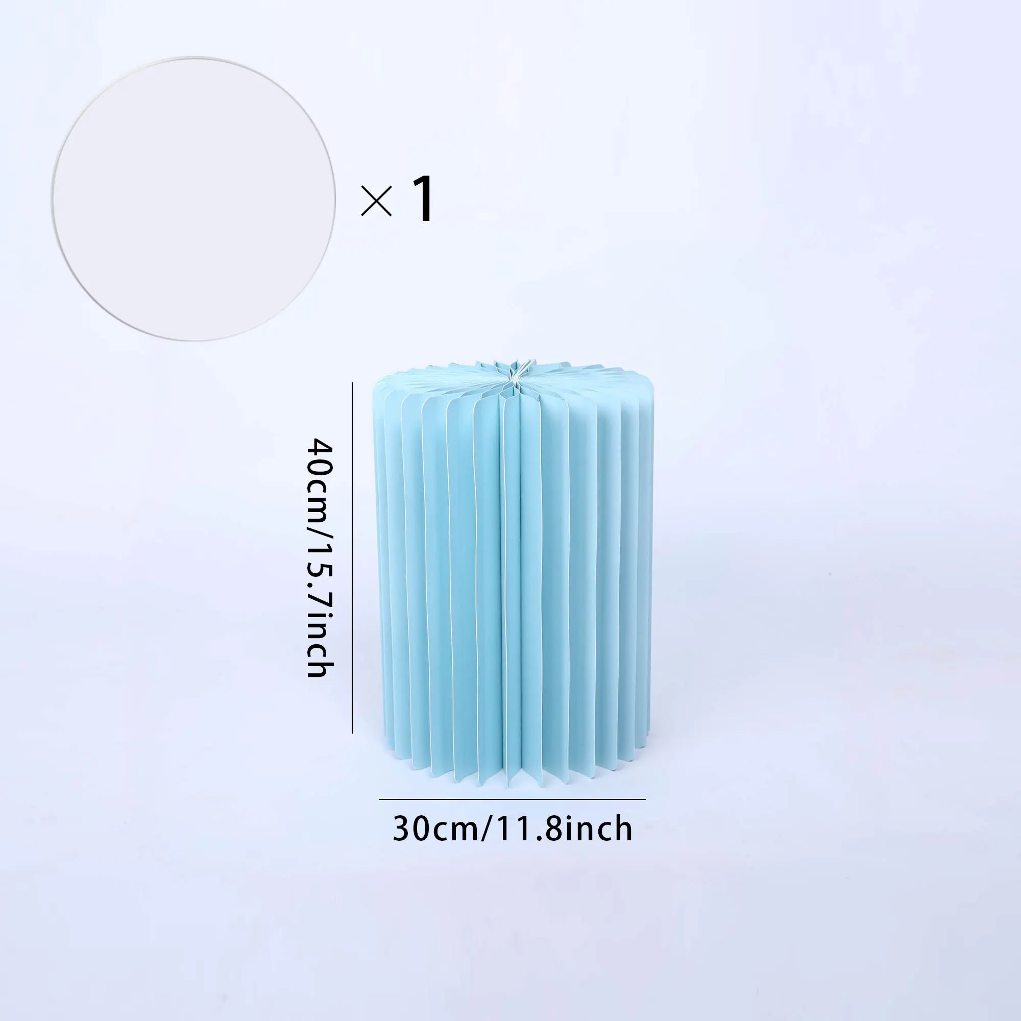 Buffet Risers Food Display Stand Round Table Cake Dessert Stand for Parties Foldable Paper Columns Display for Wedding Birthday