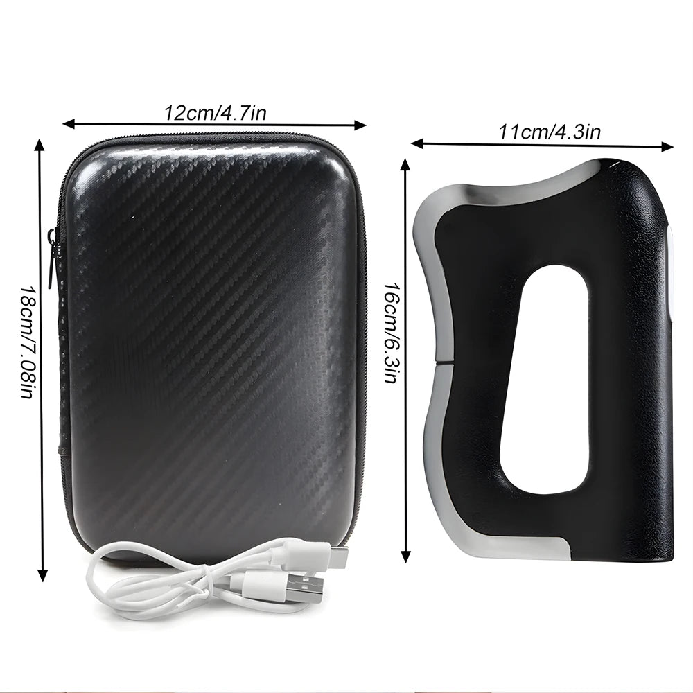 Electric Fascia Massager Body Scraping Microcurrent Vibration Warm compress Muscle Relaxation Body Lifting Guasha Massage Knife