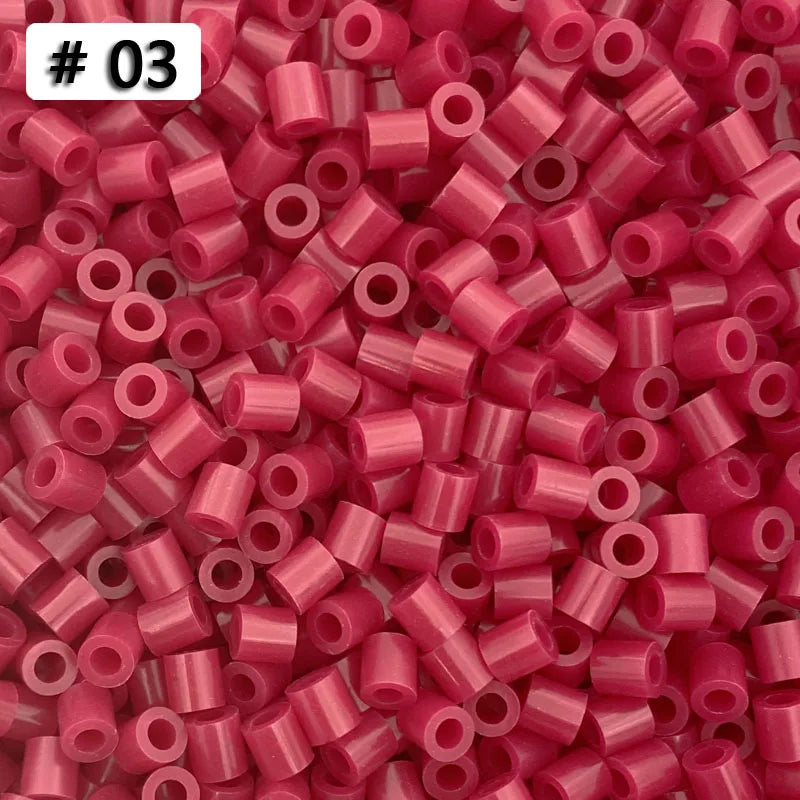 5MM 1000PCs Pixel Puzzle Iron Beads for kids Perler Hama Beads Diy High Quality Handmade Gift toy Fuse Beads