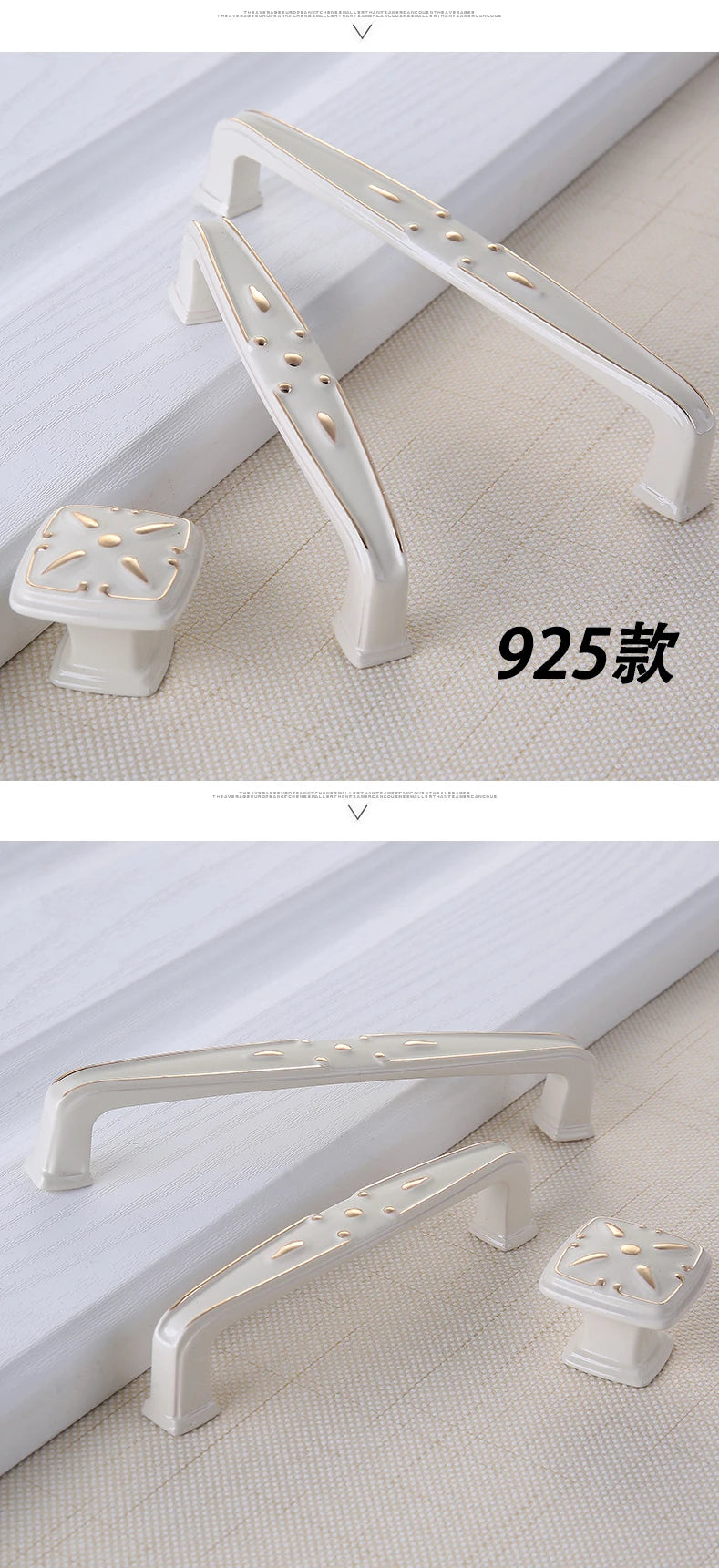 YM White Dressers Handle Kitchen Item Drawer Closet Wardrobe Gold Handle Cabinet Storage Door Cabinet Invisible Door Pulls Konb