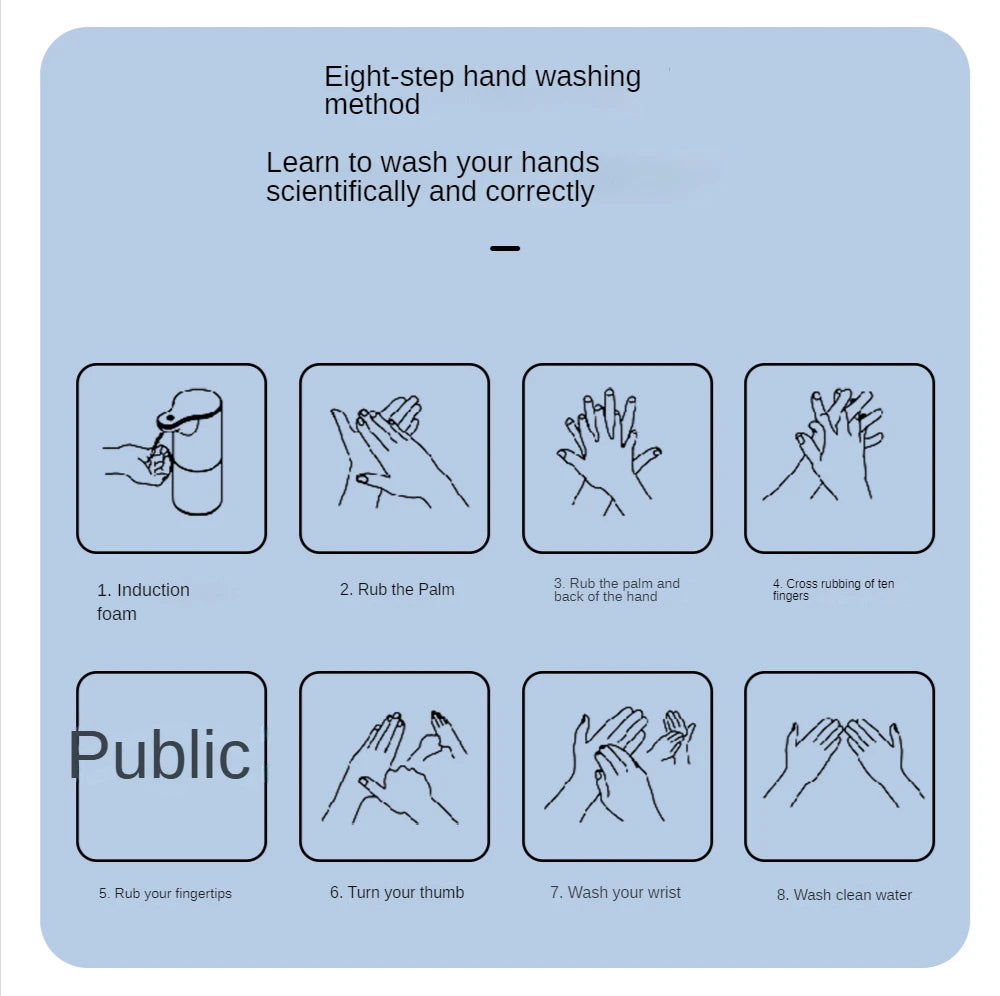 Automatic Foaming Soap Dispenser,4-Level Adjustable Foam ,650ML/22oz Touchless Hand & Dish Soap Dispenser for Office,Hotel, Home