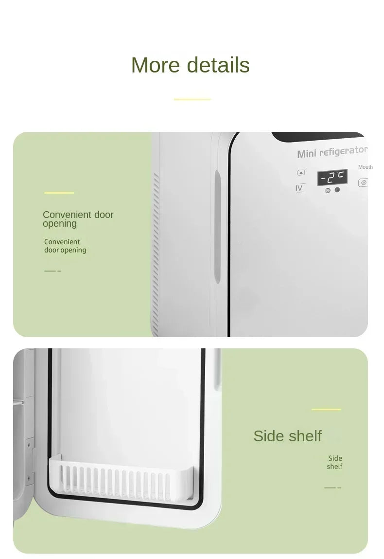 220V EOS Mini Compact Refrigerator for Bedroom, Dorm Room, Office and Travel CAB