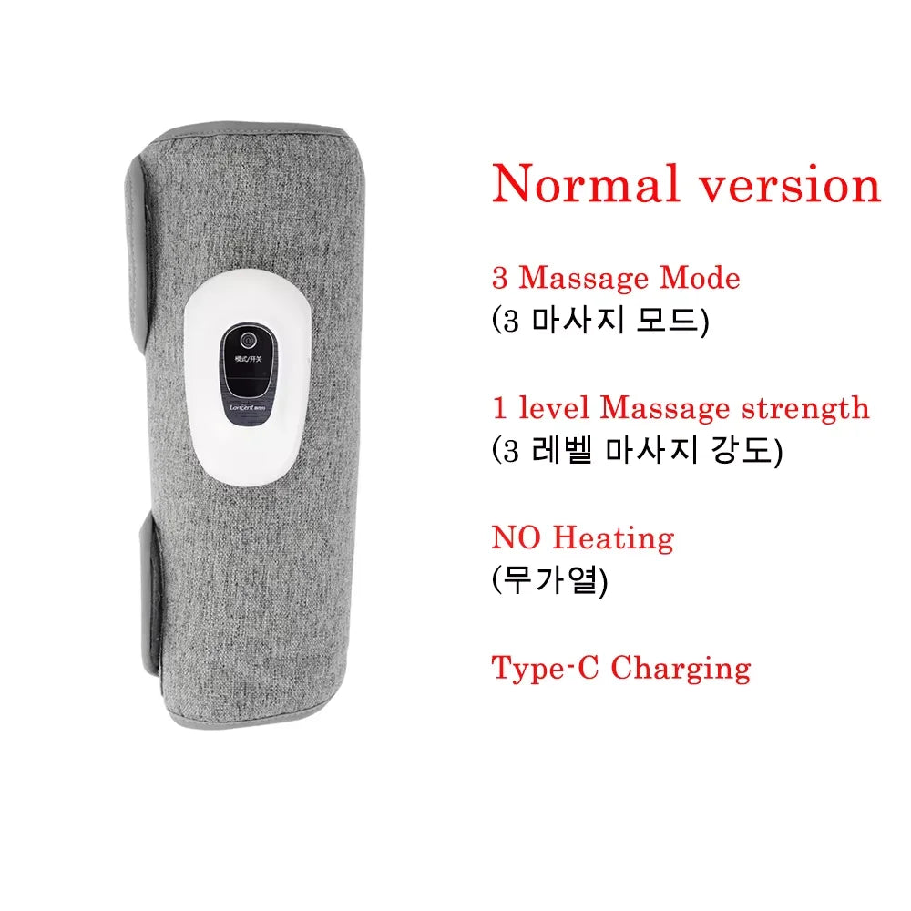 Electric Wireless Pneumatic Calf Massager 360° Leg Arm Massage 3 Mode Hot Compress Heated Foot Muscle Relax