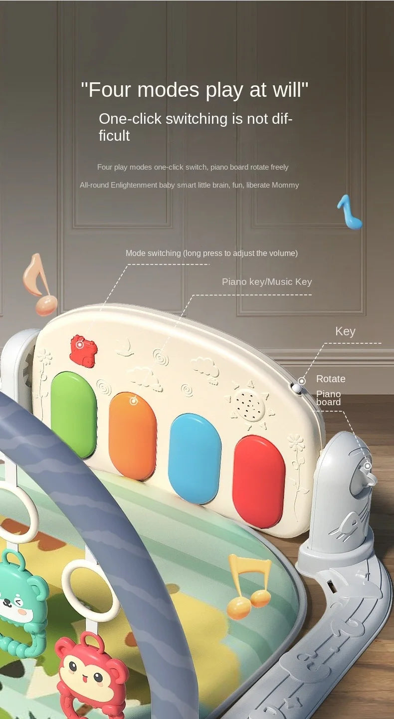 Multifunctional Fitness Baby Activity Gym Play Mat  Mats Sports Educational Crawling Carpet Toy Children Gifts Toys