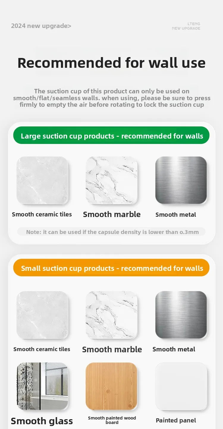 Bathroom suction cup triangular basket storage rack, bathroom washbasin corner, no need to drill holes, wall-mounted toilet