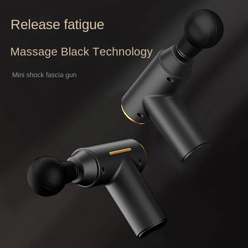 Fascial Massage Gun Electric Percussion Pistol Massager Body Neck Back Deep Tissue Muscle Relaxation Fitness Tool For Shoulder