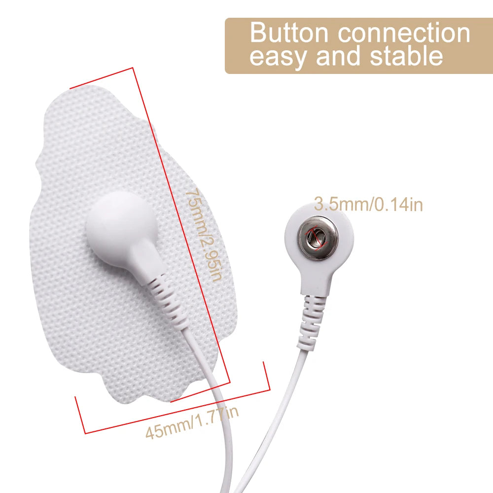 TENS Machine EMS Muscle Stimulator USB Charging for Pain Relief Treatment Using 16 Mode Dual Channel Electronic Pulse Massager