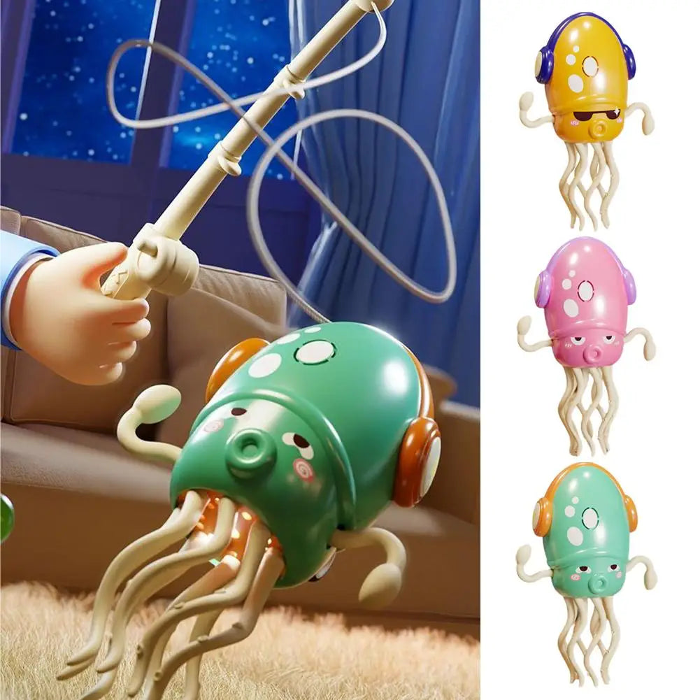 New Dancing Octopus Kid Electronic Pet Toys Cartoon Interactive Development Moving Education Toddler Toy Gift