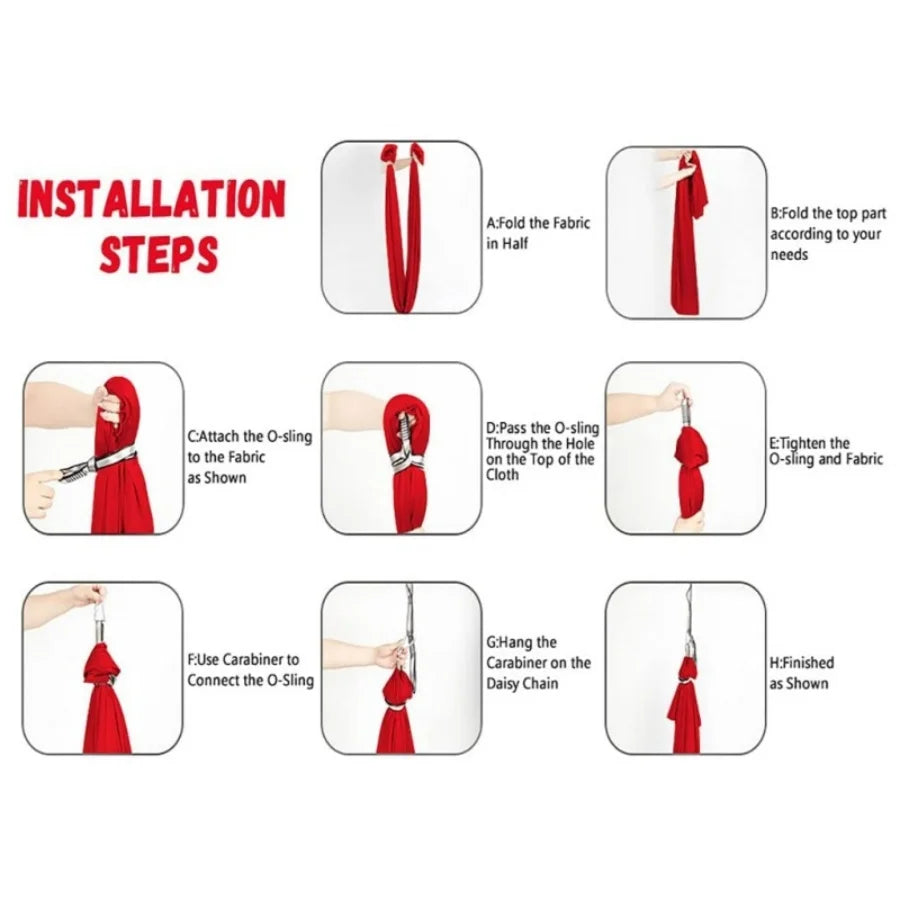 1.5*2.8m Elastic Swing Hammock Indoor and Outdoor (Including Fixing Hardware) Elastic Swing Adjustable Aerial Yoga Adult Healing Hammock Swing Set, Elastic Fabric Hammock. Embrace the Swing, a Hanging Swing Hammock, Suitable