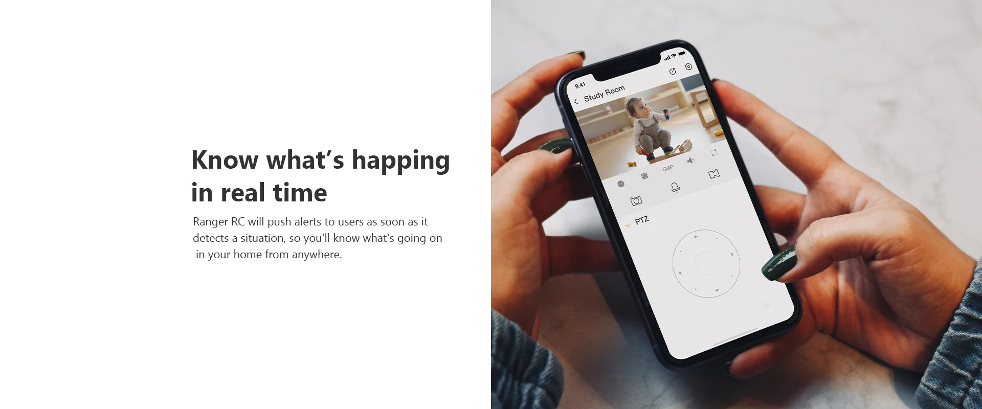 IMOU Indoor Wifi Camera Ranger RC 3MP 5MP One-touch Call Baby Montior Two Way Talk Security IP Camera Video Surveillance