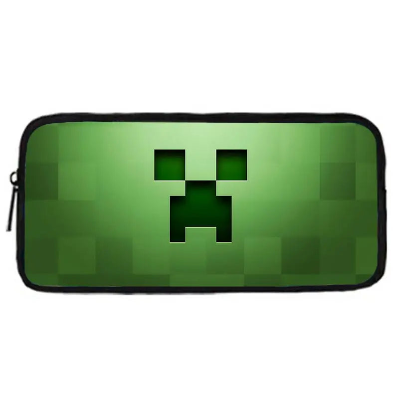 Child School Backpack Game Mine World M-MINE-CRAFTES with Lunch Bags ,Pencil Bags ,School Bags for Boys Girls Best Gift