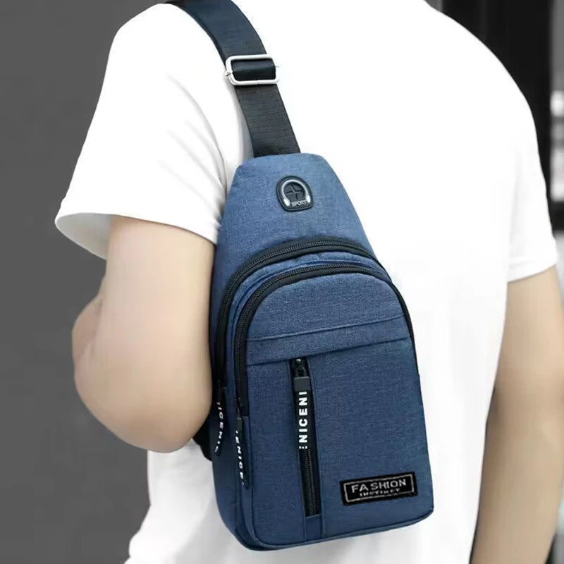 Single Shoulder or Crossbody Bag, Fashionable and Versatile, Suitable for Daily Outings and Travel, Nylon Material