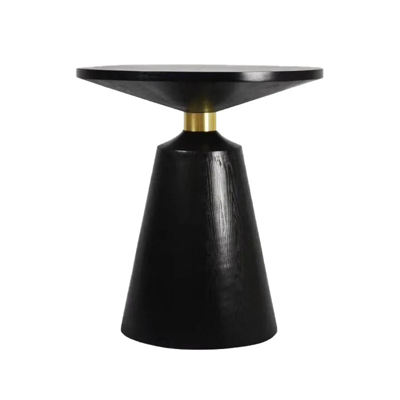 Modern Solid Wood Small Round Table Coffee Table Living Room Furniture Sofa Side A Few Simple Negotiation Table Coffee Table New