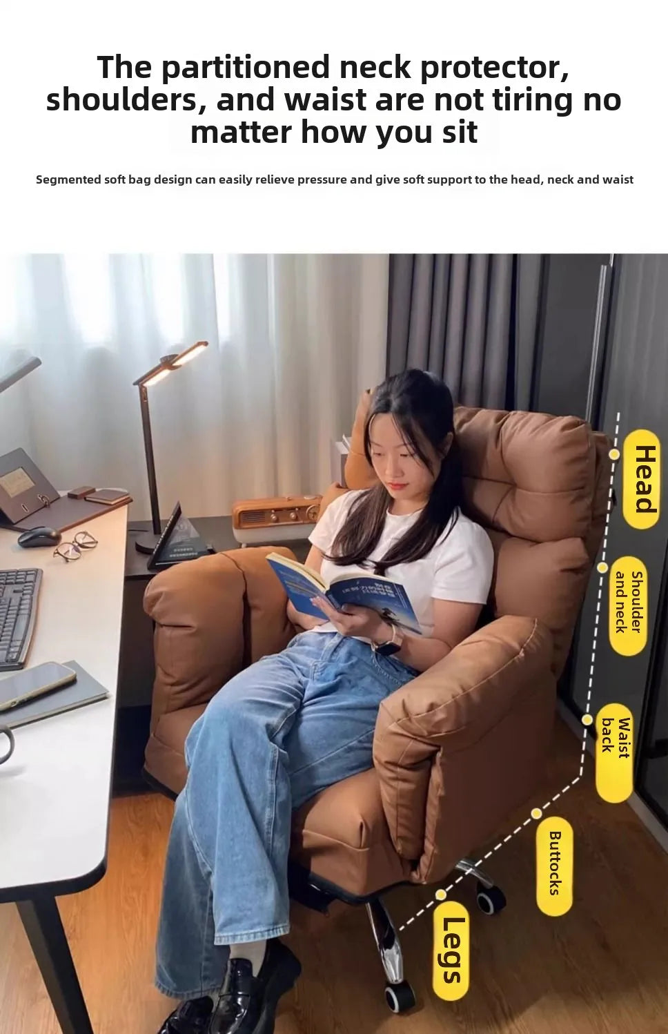 Boss Chair, Office, Computer, Reclining, Home, Comfortable, Sedentary, Office, Business, Sofa, Study