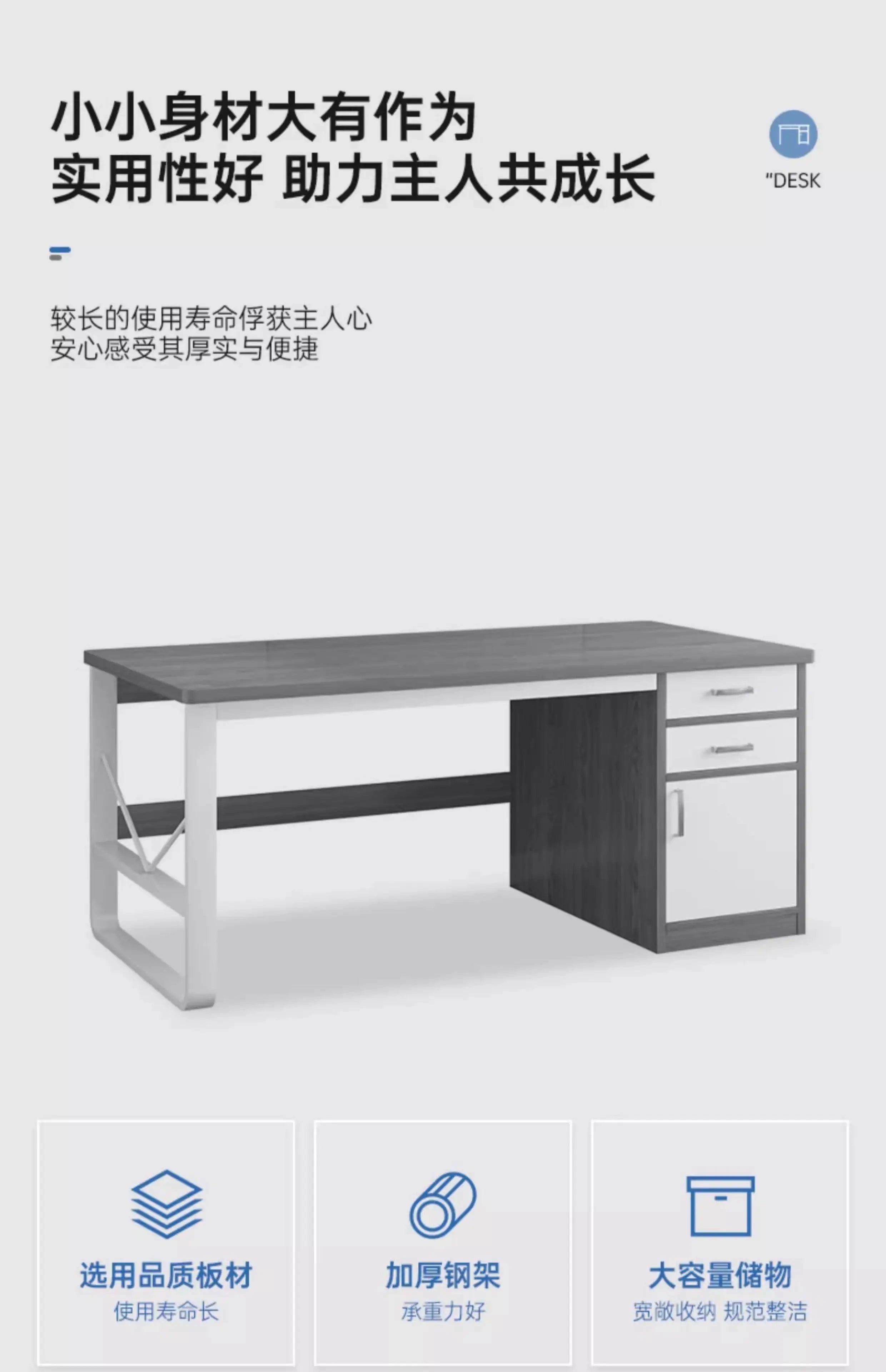 Dressing Simple Office Desk Bedroom Vanity Stainless Steel Office Desk Gamer Cabinet Coffee Escritorios De Oficina Furnitures