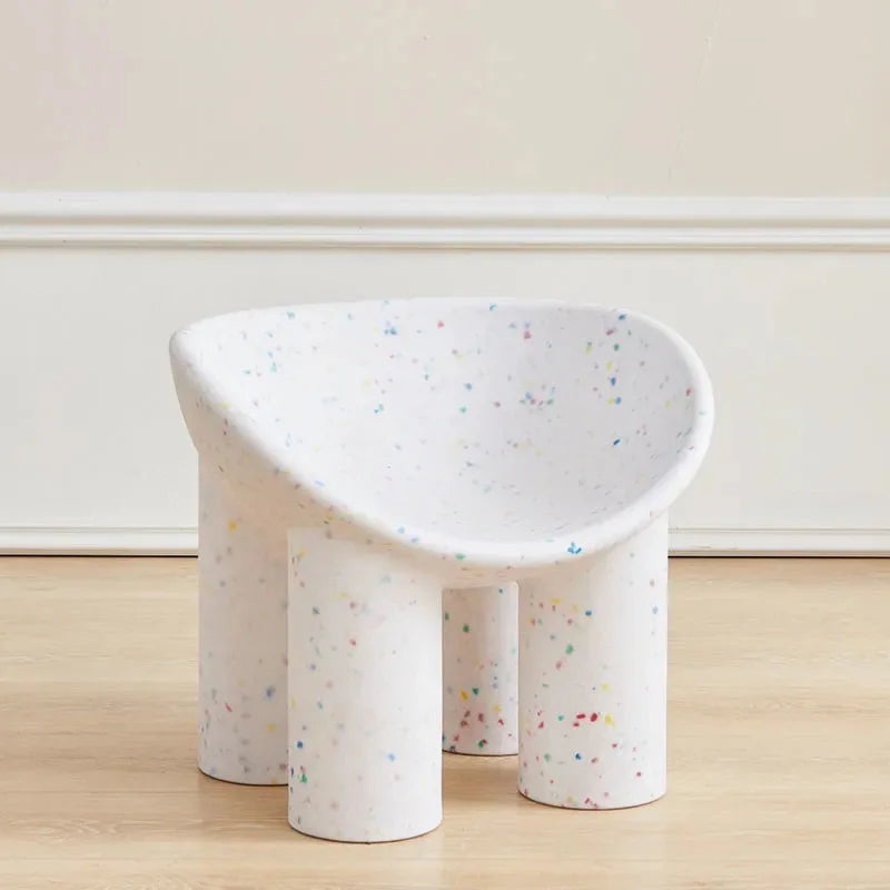 Scandinavian Designer Elephant Leg Chair Ins B&B Single Sofa Chair Lazy Creative Outdoor Leisure Chair Plastic