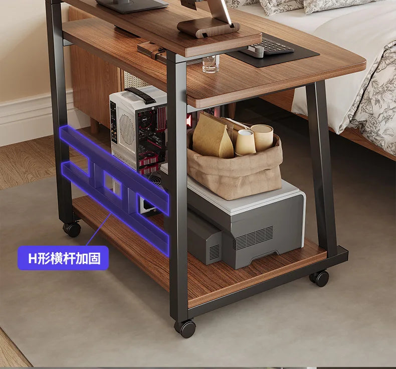 Computer Desk Desktop Small Home Mini Mobile Learning Notebook Bedroom Bedside Table