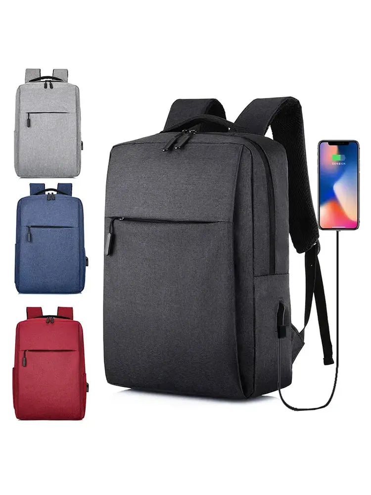 2024 New Versatile Business Bag USB Rechargeable School Bag Waterproof Laptop Bag Backpack