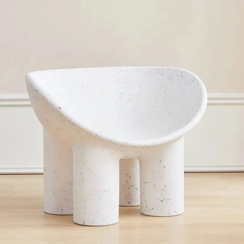 Scandinavian Designer Elephant Leg Chair Ins B&B Single Sofa Chair Lazy Creative Outdoor Leisure Chair Plastic