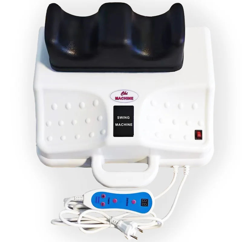 Blood Circulation Swing Foot Massager Vibration Infrared Muscles Pain Relief Chi Machine Lumbar Spine Passive Exercise Swing
