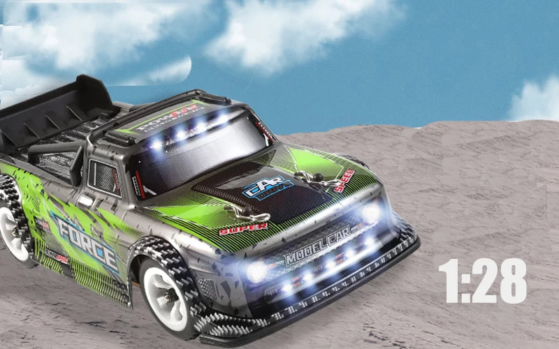 Wltoys K989 K969 284131 Upgrade LCD Version 4WD 1/28 RC High Speed Racing Mosquito 2.4GHz Off-Road RTR Rally Drift Car