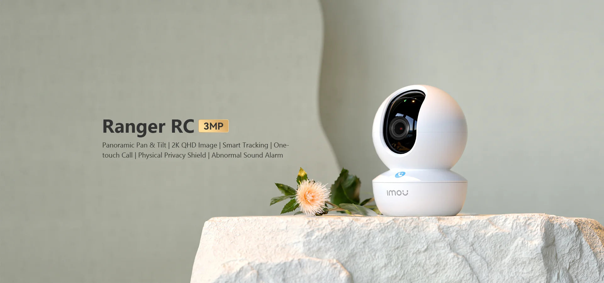IMOU Indoor Wifi Camera Ranger RC 3MP 5MP One-touch Call Baby Montior Two Way Talk Security IP Camera Video Surveillance