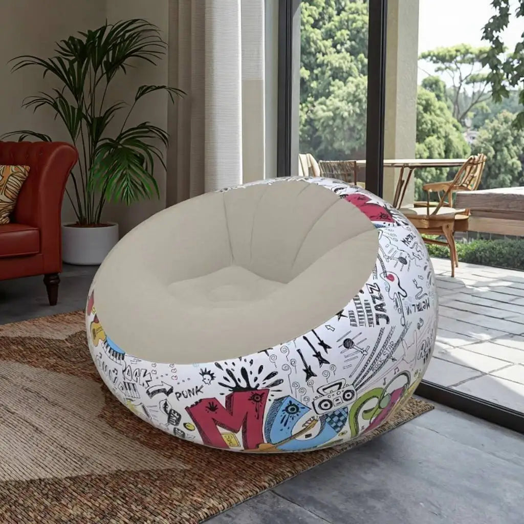 1PC Thickened Inflatable Lazy Sofa Lounge Chair – Perfect for Outdoor Courtyards & Indoor Leisure
