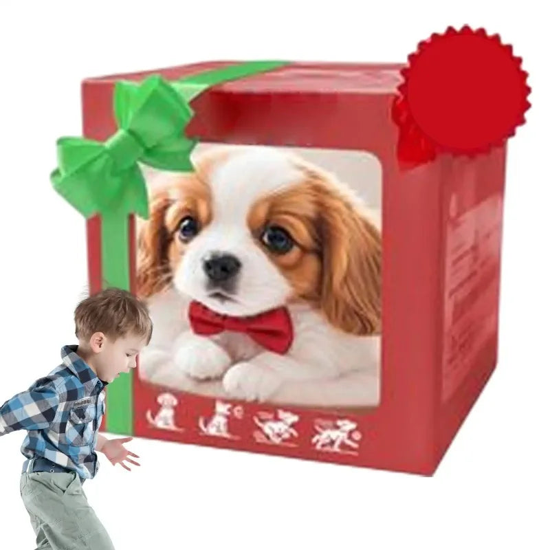 Realistic Electric Walking Toy Dog - Auto Barking & Running Plush Puppy, Electronic Pet Simulator for Kids Gifts