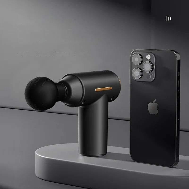 Fascial Massage Gun Electric Percussion Pistol Massager Body Neck Back Deep Tissue Muscle Relaxation Fitness Tool For Shoulder