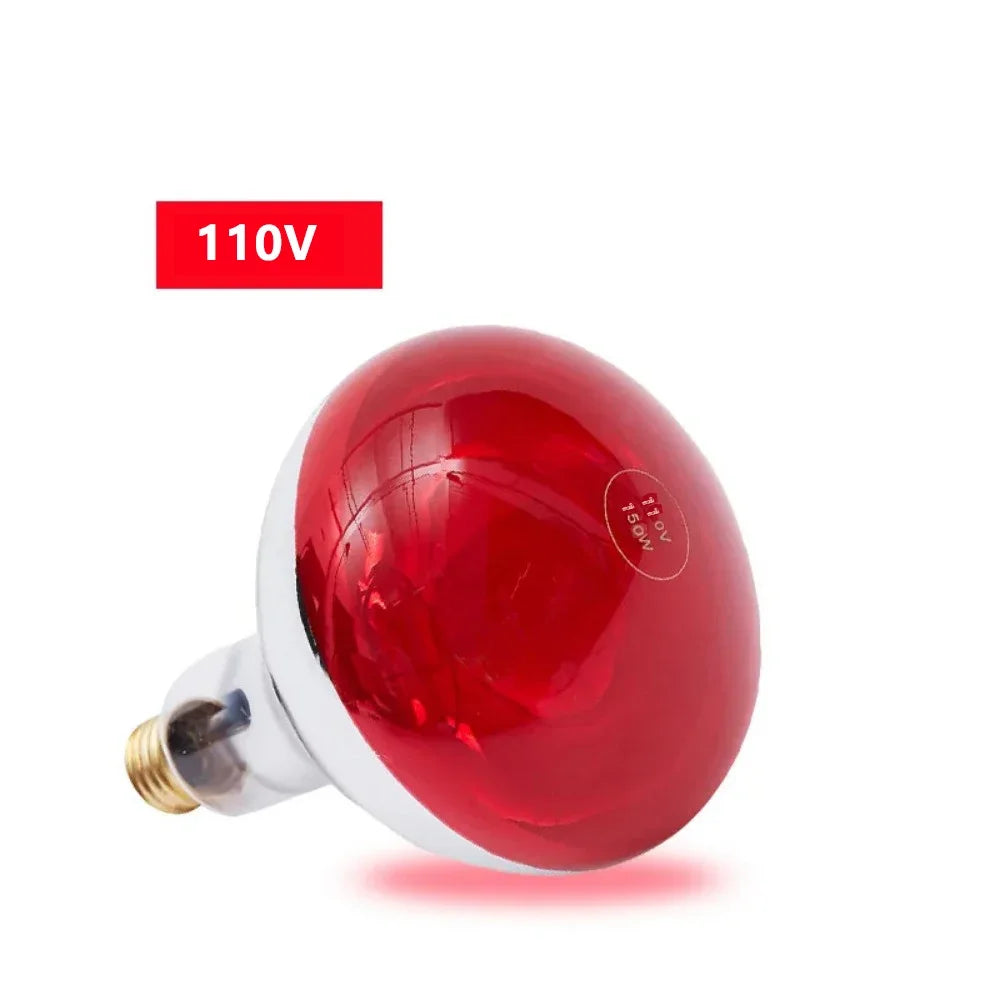 Infrared Physiotherapy Bulb 150W Heating Therapy Red Lamp Massage for Neck Ache Arthritis Muscle Joint Relaxation Pain Relief