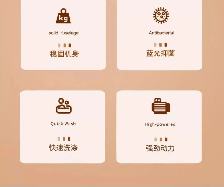 220V Yangzi Mini Washing Machine for Infant Underwear Socks Baby Clothes Cleaning AP