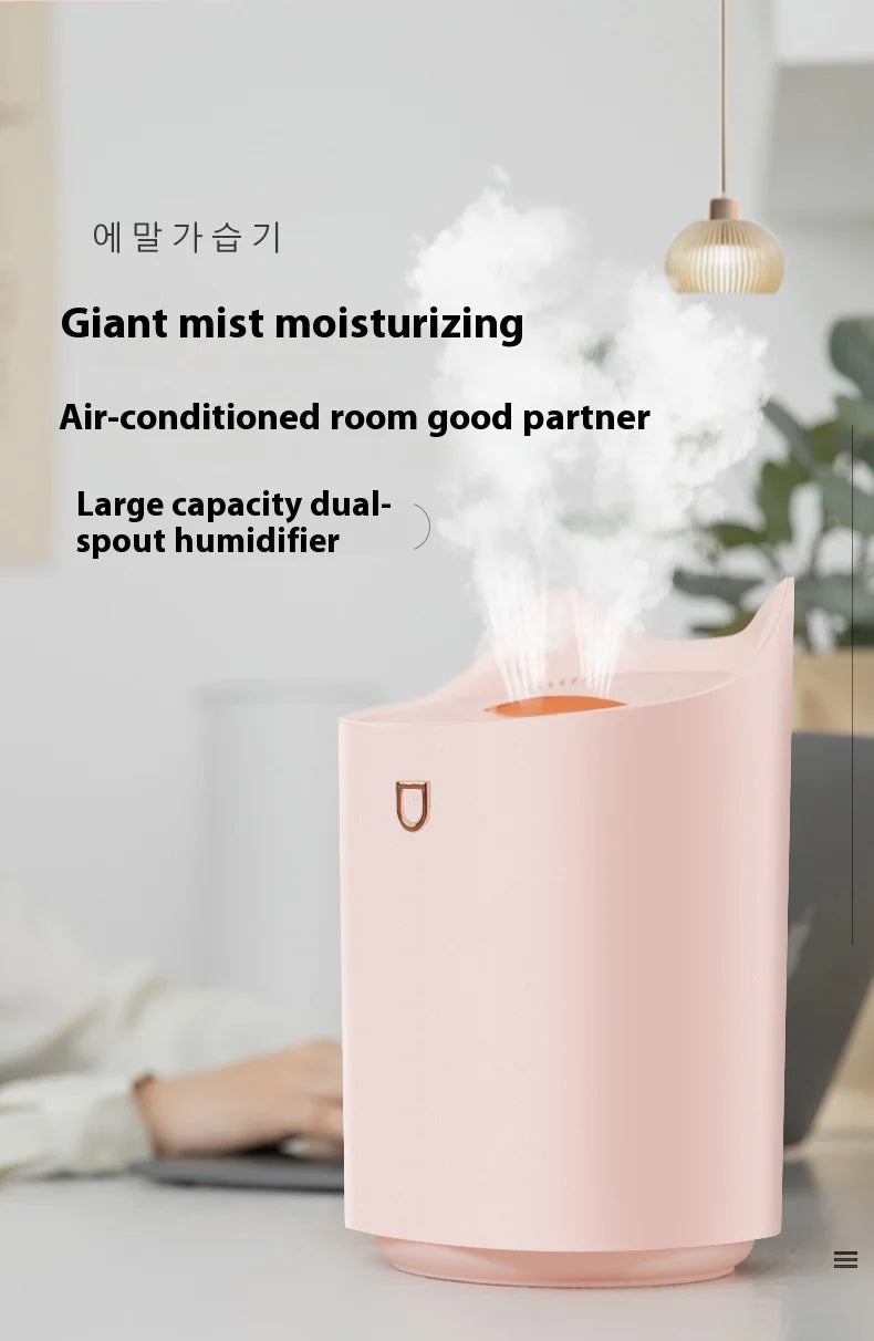 3000Ml Dual Jet Air Humidifier Large Capacity Atomizer Ultrasonic Aroma Diffuser Cool Mist Maker Air Humificador Purifier