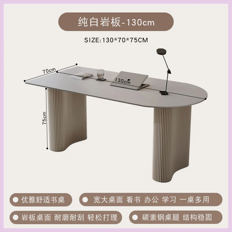 Modern Luxury Rock Slab Computer Desks Pliante Office Table Gaming Table Motion Study Room Desks Gaming Desk Computer Desk