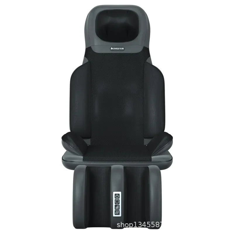 Full Body Hot Compress Massage Cushion Household Five-in-one Multi-part Massage Pad Intelligent Remote Control