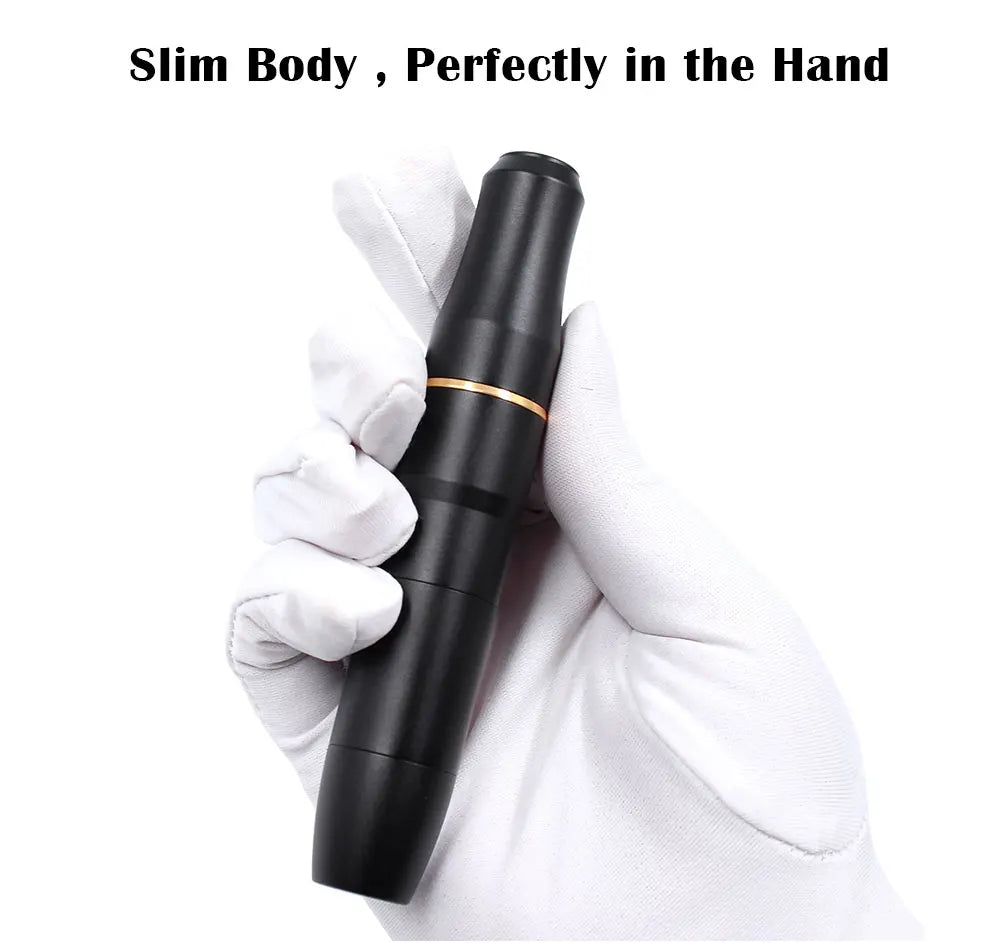 Professional P300 Permanent Makeup Tattoo Machine Kit 2 Heads Microblading Machine For Eyebrow Lip With Tattoo Cartridge Needles