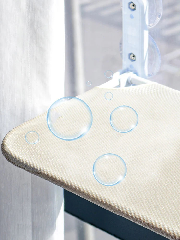 Cat hanging nest super suction cup swing sun can be removed and washed mattress windowsill glass hanging bed pet supplies