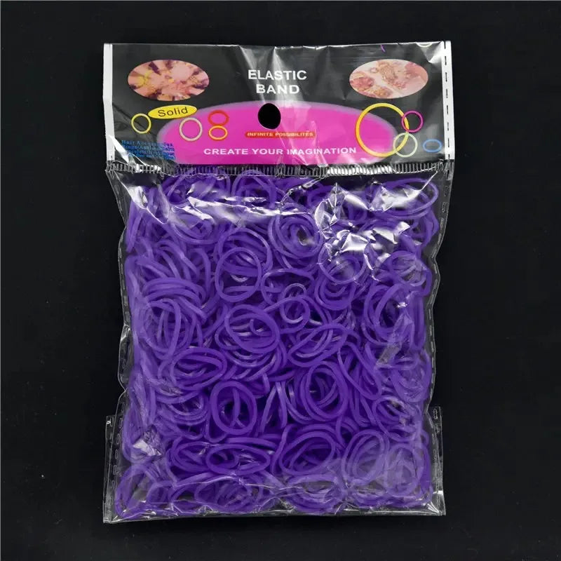 Loom Rubber Bands Refill Kit Premium Bracelet Making Kit for Kids Weaving DIY Crafting Toys Christmas Gift Children Toys