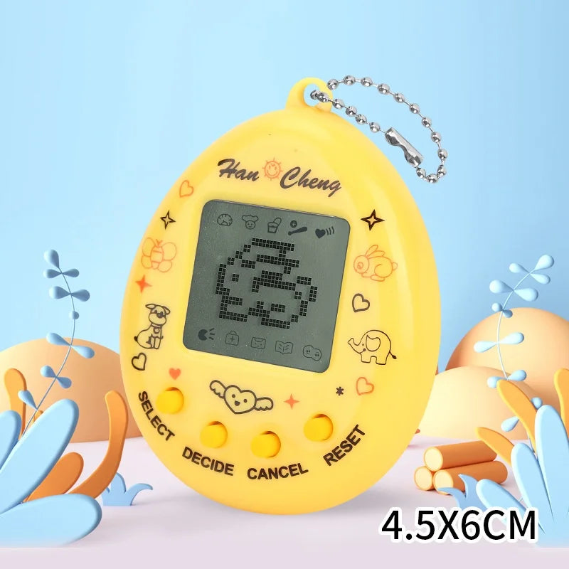 Hot Selling Electronic Pet Machines Handheld Mini Nostalgic Game Consoles Children'S Puzzle Toys, Hanging Decorations Gifts