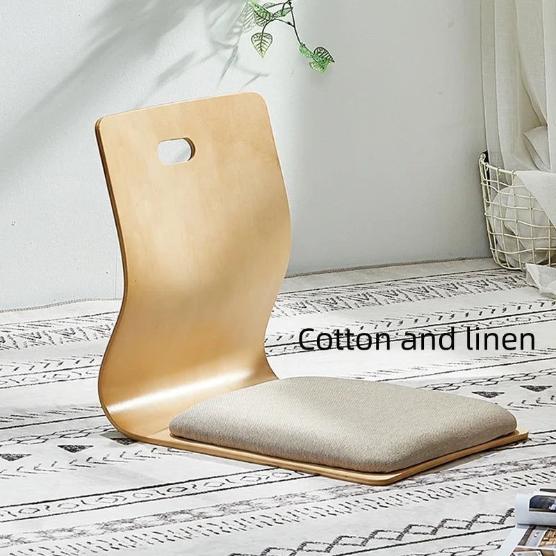 Lazy Sofa Tatami Single Legless Backrest Chair Element Minimali Japanese Floor Chair Cushion Sofa Set Living Room Furniture