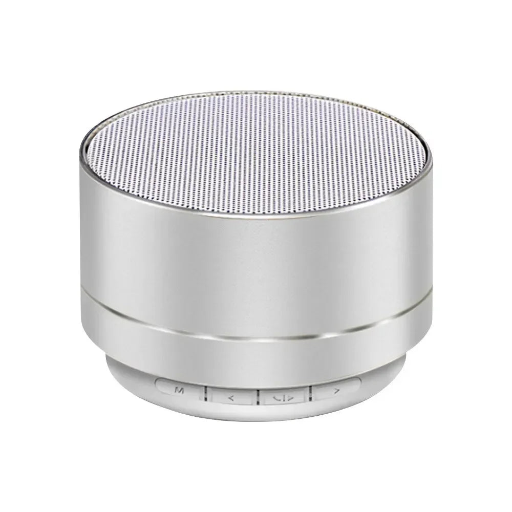 A10 Mini Bluetooth Speaker - Steel Cannon Bass, Stereo Sound, Portable for Outdoor/Gift