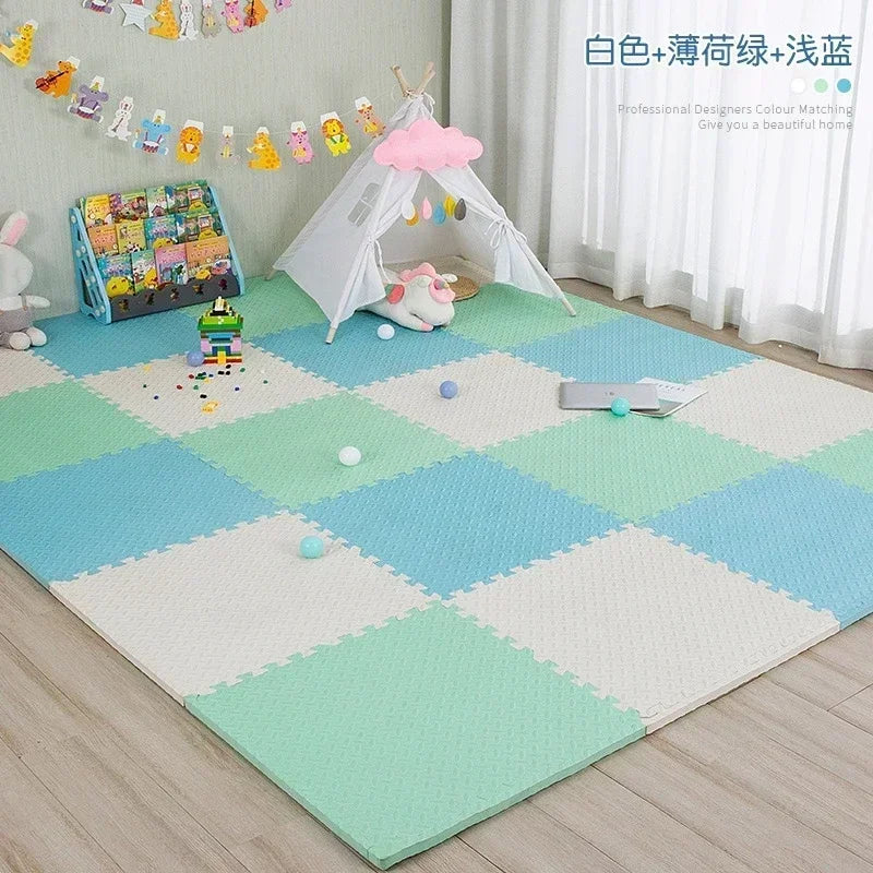 16/18Pcs Baby Puzzle Floor Kids Carpet EVA Foam Baby Blanket Educational Toys Play Mat Rubber Crawling Mat playmat 30x30x1CM New