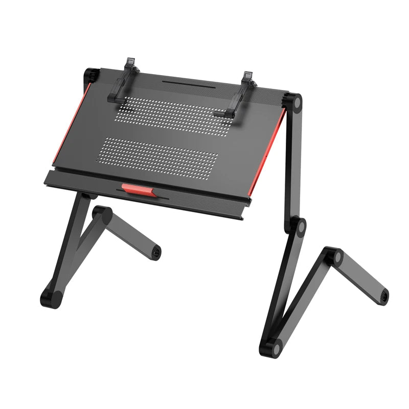 Lying Flat on The Bed, Laptop Desk, Foldable Tablet Stand, Adjustable and Movable, Writing Desk for Lying Down Desk Table