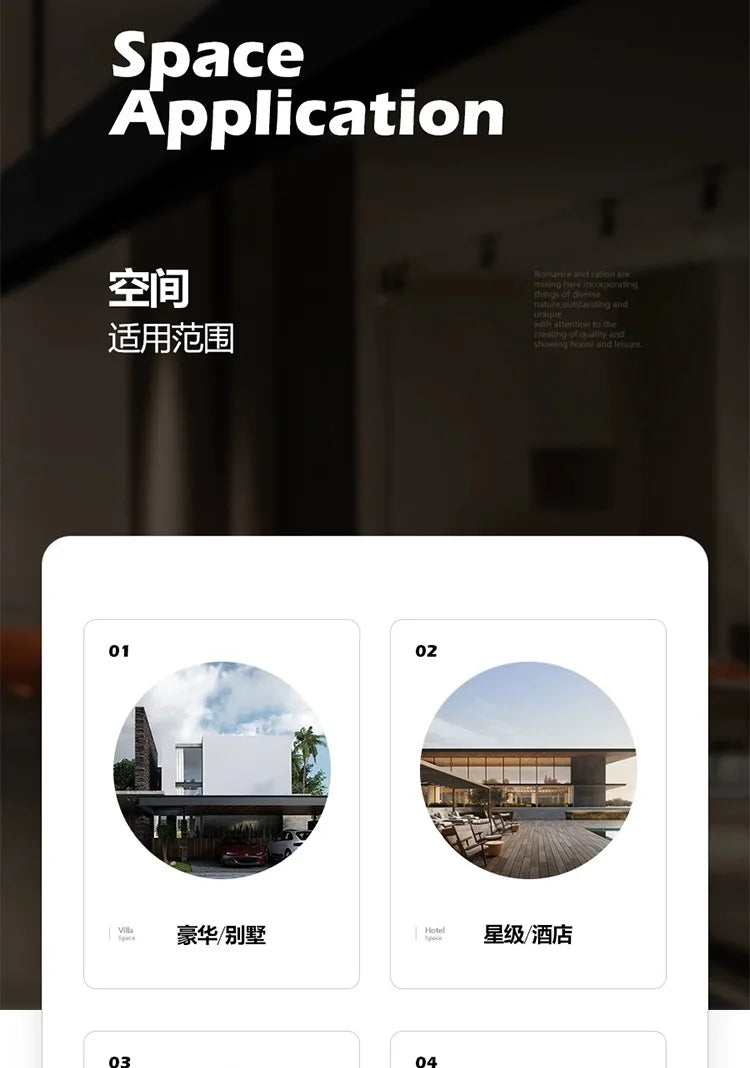 Wall hanging water ripple household villa model room floor mirror full-length mirror visual decoration