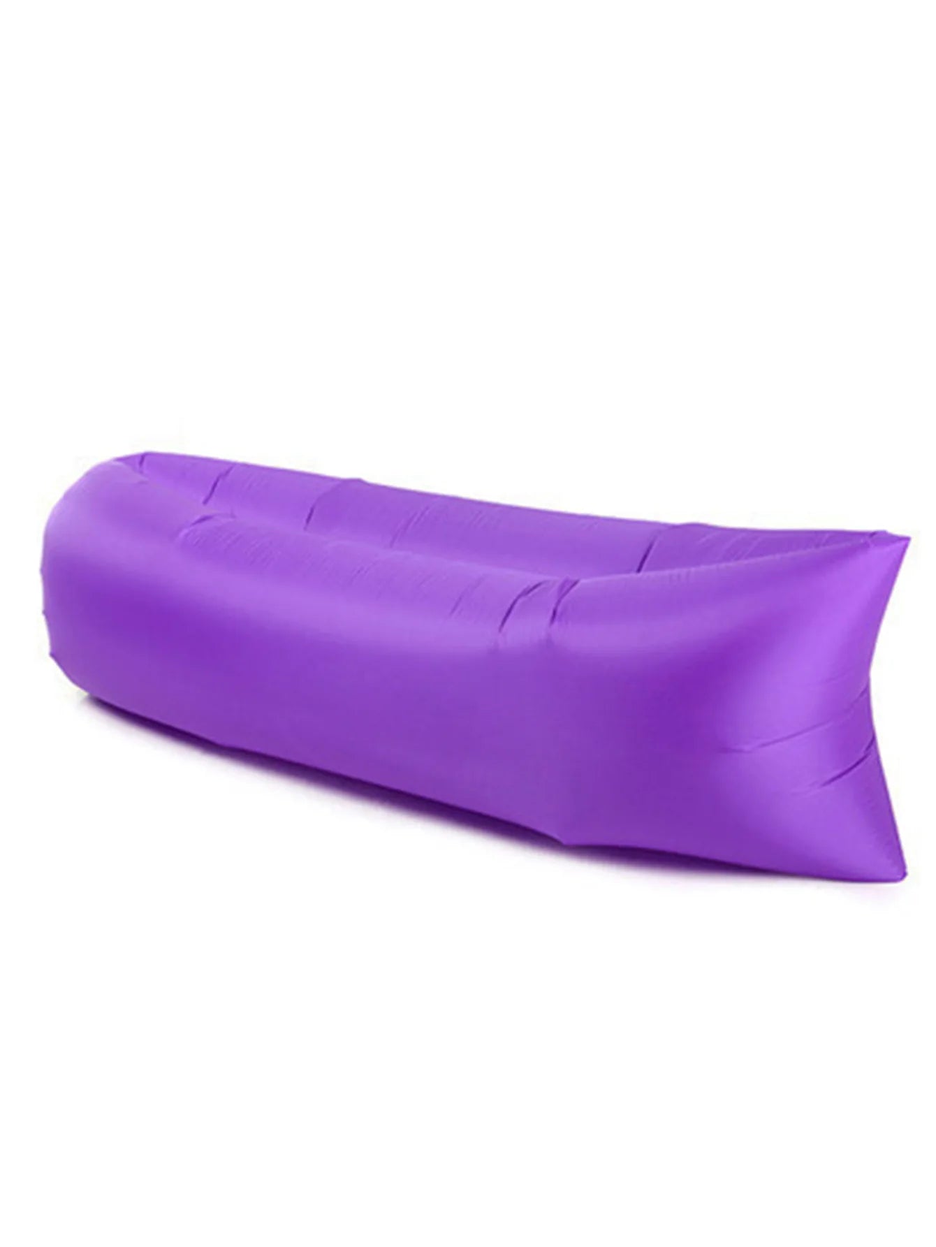 Outdoor lazy inflatable sofa, air mattress, single lounge chair, portable camping nap sofa