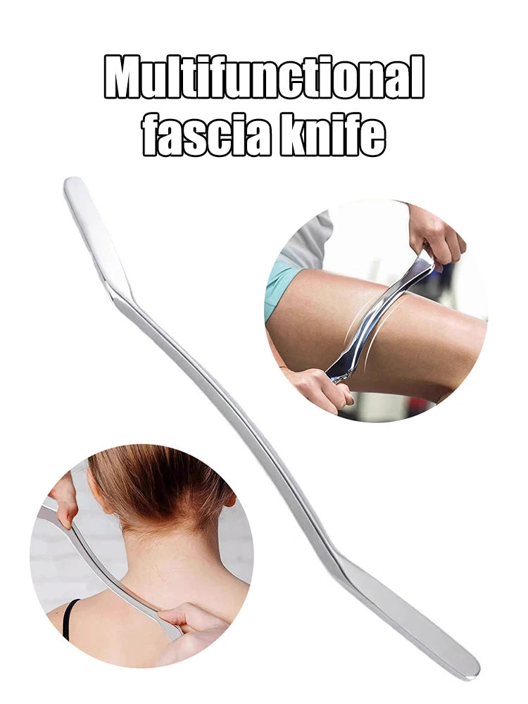 Gua Sha Scraping Massage Tool Tool For Large Muscles Soft Tissue Mobilization 304 Stainless Steel Fascia Knife Large m Knife Scr