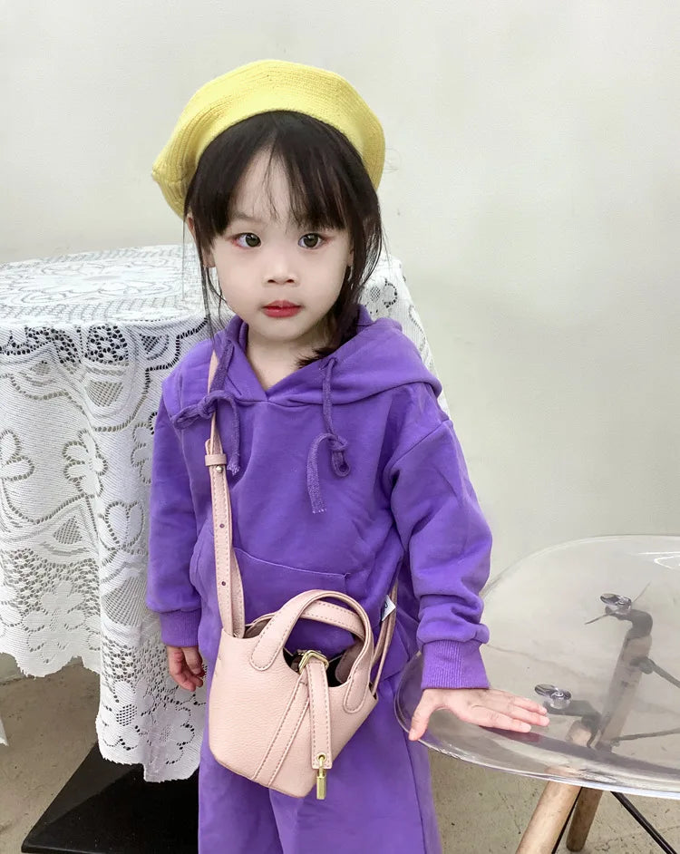 Children Messenger Bags Mother Kids Bags for Girl Pu Purse for Women Crossbody Bags Designer Bag Travel Bag Bolsos De Mujer 2024