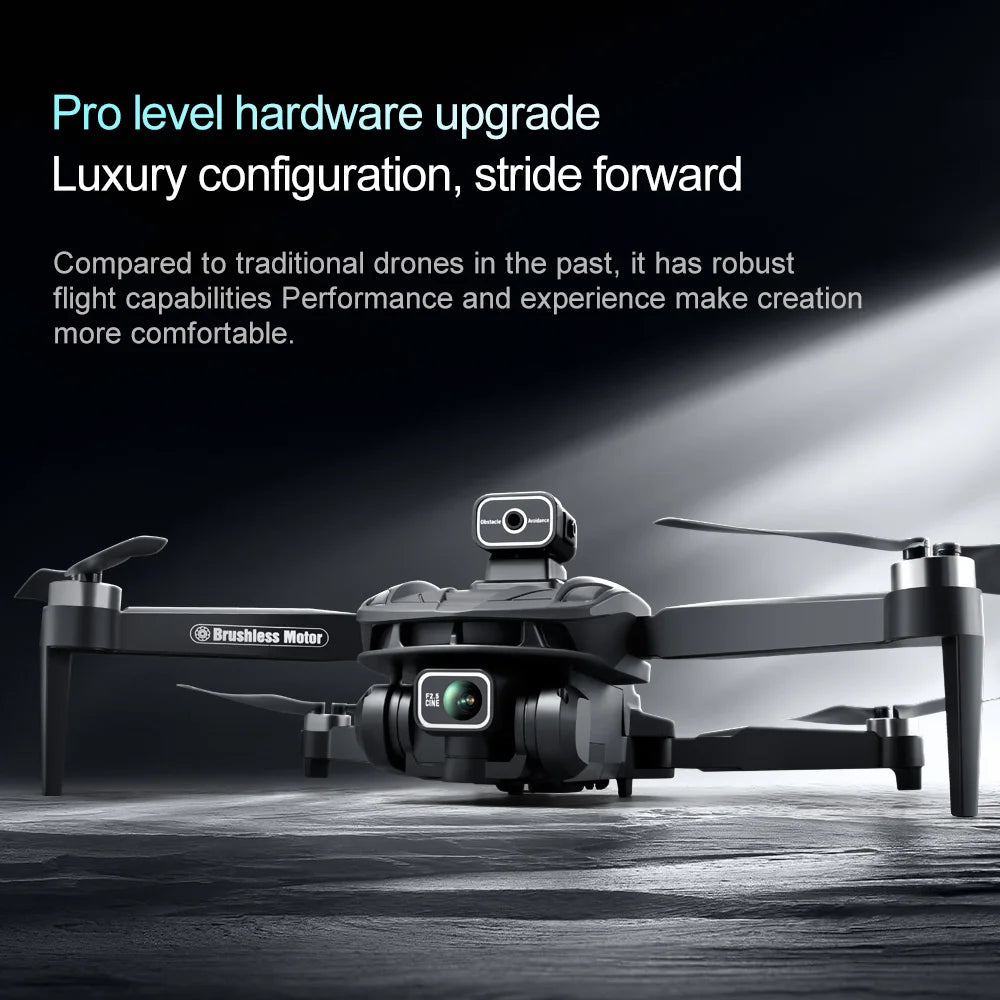 V168 PRO Max GPS Drone 8K Professional HD Dual Camera Omnidirectional Screen 360° Obstacle Avoidance FPV Dron Rc Quadcopter Toys